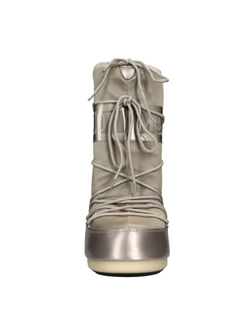 Stivaletti da neve modello MB ICON GLANCE in nylon tecnico idrorepellente MOON BOOT | MB ICON GLANCEPLATINO